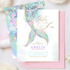 HAUSHALTSGlitzer Meerjungfrau Schwanz unter dem Me