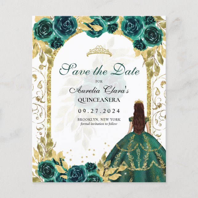 HAUSHALTSGRÜNE, Prinzessin Quinceanera (Vorderseite)