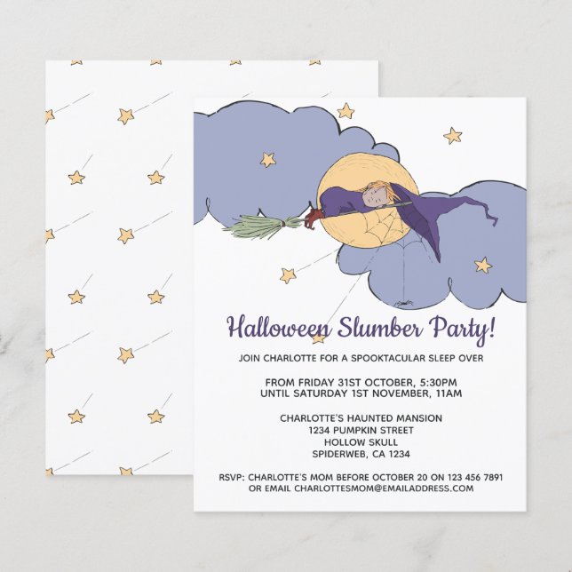 HAUSHALTSHalloween-Spooktacular-Slumber-Party (Vorne/Hinten)