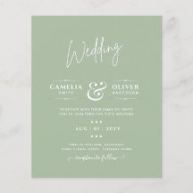 HAUSHALTSKARTE Apple Green Monochrome Text
