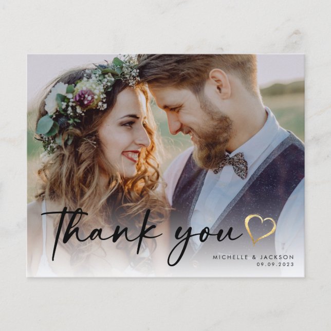 HAUSHALTSKRITERIUM Hochzeitskampagne Foto Danke Ka (Vorderseite)
