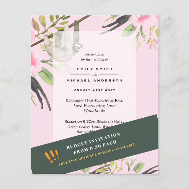HAUSHALTSLANGE Hochzeit ERSUCHT Flyer (Vorne)