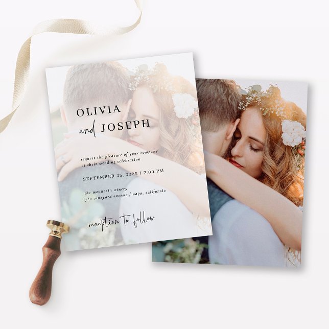 HaushaltsMinimalistisch | Einladung zu zwei Fotos Flyer (Von Creator hochgeladen)