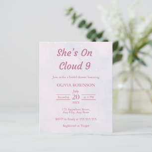 Haushaltsmittel für die Cloud Nine Bridal Dusche E