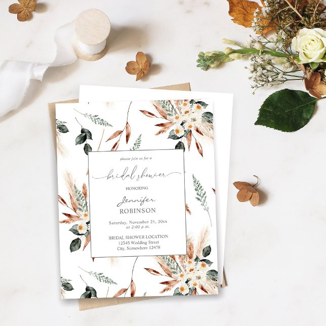 Haushaltsmittel Kupfer Boho Pampas & Brautparty (Von Creator hochgeladen)