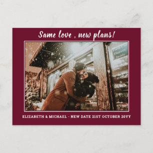 HAUSHALTSPLAN - Foto - Änderung von Plänen Save th Postkarte