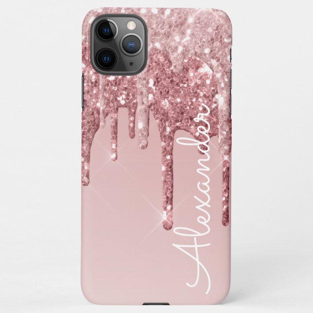 HAUSHALTSPLAN FÜR personalisiert rosa Rosegold Dri iPhone Hülle (Rückseite)