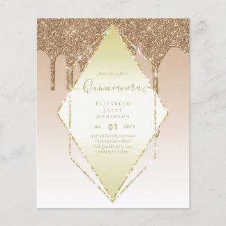 HAUSHALTSPOLITIK Dripping Glitzer Glamour 15. Flyer