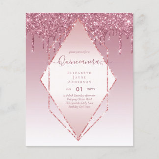 HAUSHALTSPOLITIK Dripping Glitzer Glamour 15. Flyer