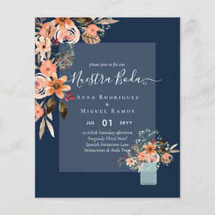 HAUSHALTSPOLITISCHE BODA Herbst-Blume Orange Flyer