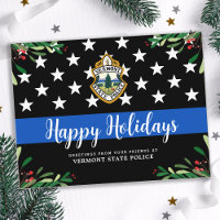 Haushaltspolizei Weihnachten Thin Blue Line
