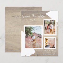 HAUSHALTSVerlobung Foto RUSTISCH Save the Date