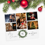 Haushaltsvollzug Monogramm 5 Foto - für kleine und Flyer<br><div class="desc">****** PAPIER IST DÜNN. AKTUALISIEREN SIE EIN BILDERPAPIER. ES SIND KEINE ENVELOPEN ENTHALTEN. FÜR KARTENLAGER, THICKERKARTEN, KARO DEN LINK UNTEN AUS. KARTENBESTAND, THICKER-KARTEN HABEN EINE OPTION FÜR ENVELOPES ODER INKLUSIVE SIE****** - Dieses Design ist nur für kleine und große Größen geeignet. Eine mittlere Größe wird Ihre Fotos und das Design...</div>