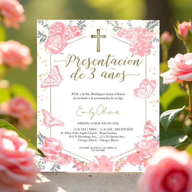 Haushaltsvorentwurf 3 años Spanien Einladung (Von Creator hochgeladen)