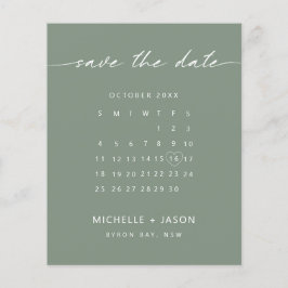 HAUSHALTSzeitplan Save the Date Einladung Flyer