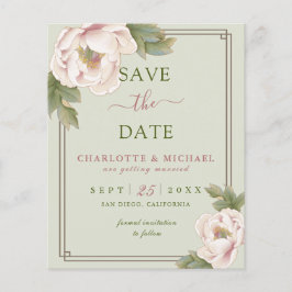 HAUSHALTSZEITUNG und Blush-Blues-Hochzeit Speicher Flyer