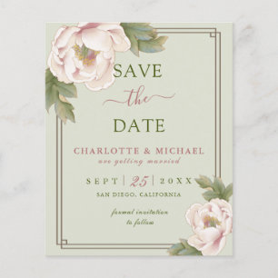 HAUSHALTSZEITUNG und Blush-Blues-Hochzeit Speicher Flyer