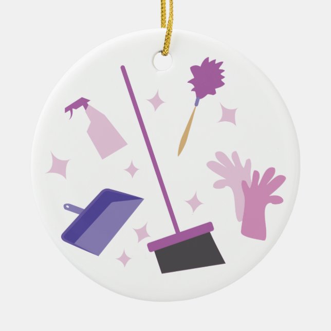 Haushaltungs-Ausrüstung Keramik Ornament (Vorne)