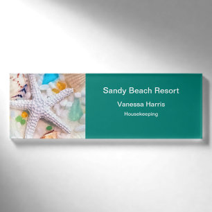 Haushaltungs-Hotel-Personal Namenschild