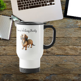 Haushund Dachshund ''Grams Walking Buddy'' Persona Reisebecher