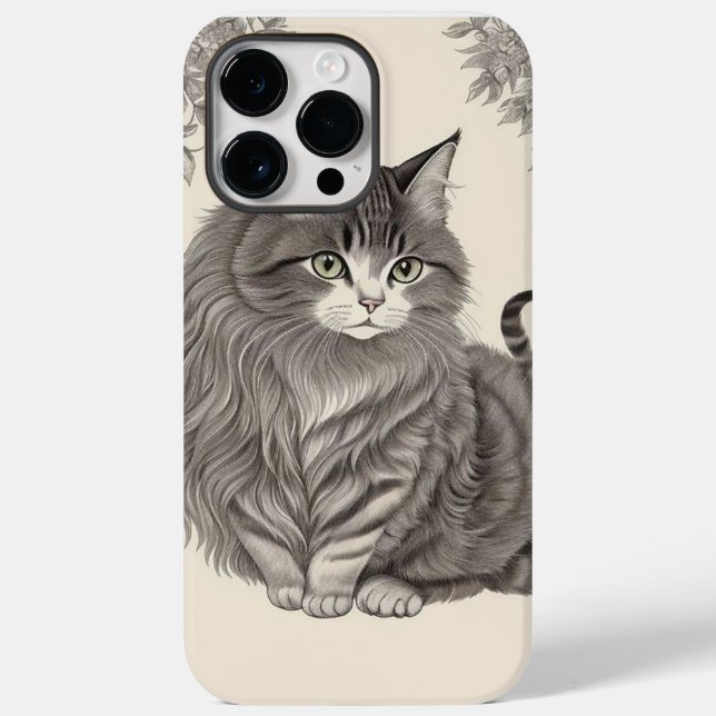 Hauskatze Case-Mate iPhone 14 Pro Max Hülle (Rückseite)