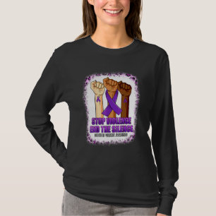 Häusliche Gewalt Aufhören Mit Gewalt Schweigen Bee T-Shirt