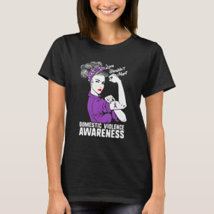 Häusliche Gewalt Bewusstsein Liebe sollte nicht we T-Shirt