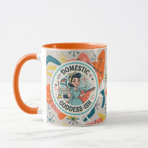 Häusliche Göttin-ish Lustiger Sarkasmus Tasse