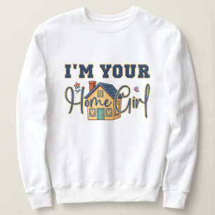 Hausmädchen-Makler-Geschenk Immobilienmakler Sweatshirt