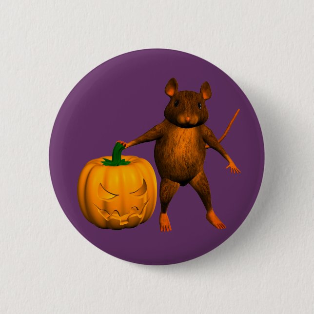 HausMaus Button (Vorderseite)