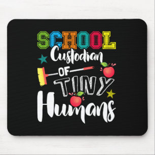 Hausmeister für winzige Menschen - Zurück zur Schu Mousepad