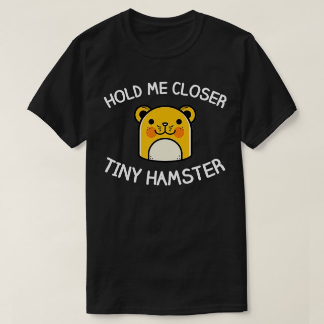 Hausmeister hält mich Naher, kleiner Hamster T-Shirt (Design vorne)