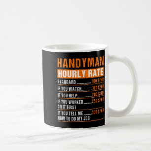 Hausmeister Lustiger Stundensatz Meme - Daddy Opa Kaffeetasse