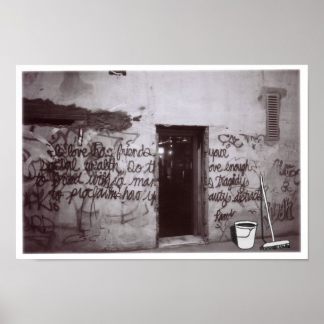 Hausmeister Poster (Vorne)