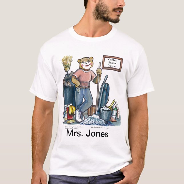 Hausmeister-Shirt T-Shirt (Vorderseite)