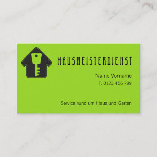 hausmeisterservice visitenkarte