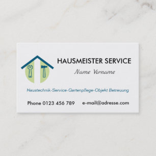 hausmeisterservice visitenkarte