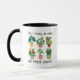Hauspflanzen Kaffeemaschine Tasse für Pflanze Mama