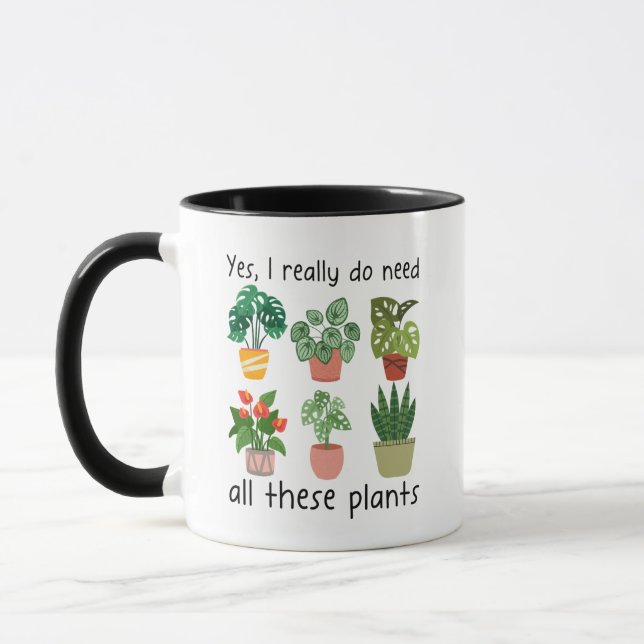 Hauspflanzen Kaffeemaschine Tasse für Pflanze Mama (Links)