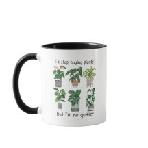 Hauspflanzen Tasse für Pflanze Mama oder Pflanze V
