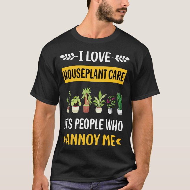 Hauspflanzenhäuser Pflanze der Pflanze T-Shirt (Vorderseite)