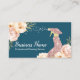 Hausreinigung Rose Gold Spray Modernes Blumenmuste Visitenkarte (Vorderseite)