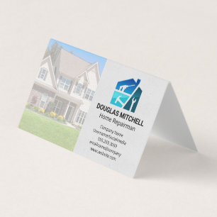 Hausrenovierungswerkzeuge   Generalunternehmer Visitenkarten