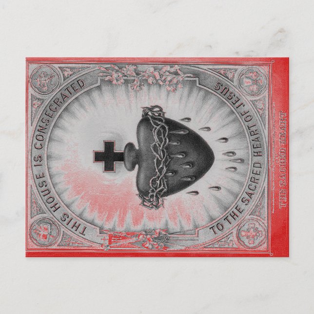 Haussegnung Postkarte (Vorderseite)