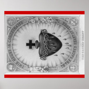 Haussegnungsposter Poster
