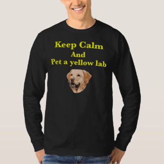 Haustier A Gelbe Labrador 2 T-Shirt