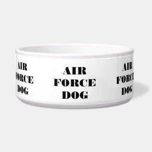 Haustier Bowl Air Force Hund Napf