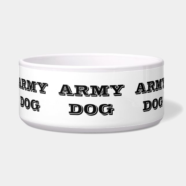 Haustier-Bowl-Hund Napf (Vorderseite)