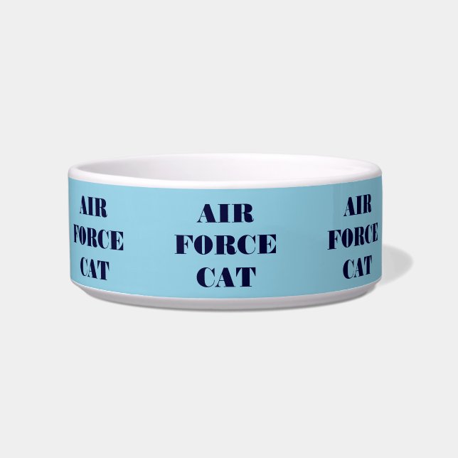 Haustier-Bowl-Luftwaffenkatze Napf (Vorderseite)