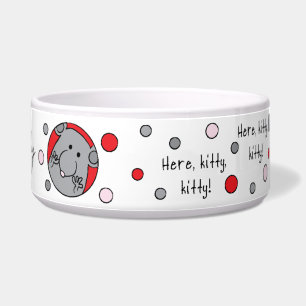 Haustier CAT Große Pet-Schale "Hier, Kitty, Kitty! Napf
